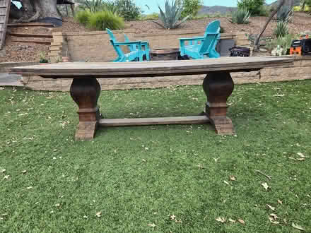 Photo of free Large solid table (Marinwood (San Rafael)) #1