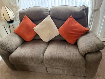 Photo of free brown fabric sofas (Hardwick OX16) #3