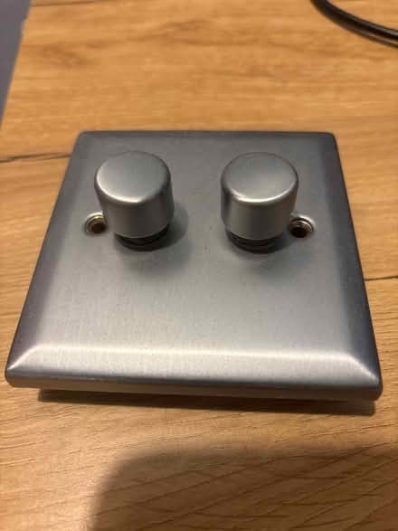 Photo of free Double gang dimmable switch (Petts Wood BR5) #1