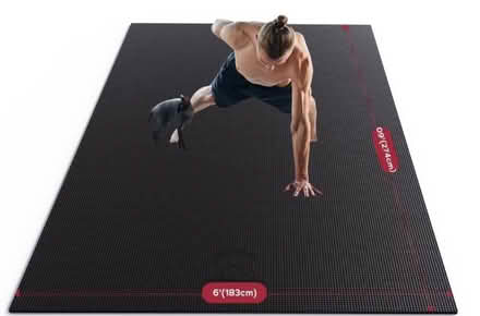 Photo of free 9’ x 6’ exercise mat (Sherman Oaks) #1