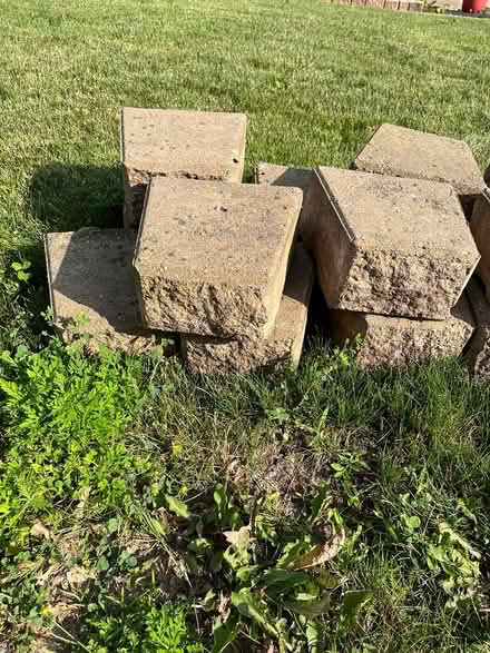 Photo of free Keystone Garden Stones (Findlay Creek) #1