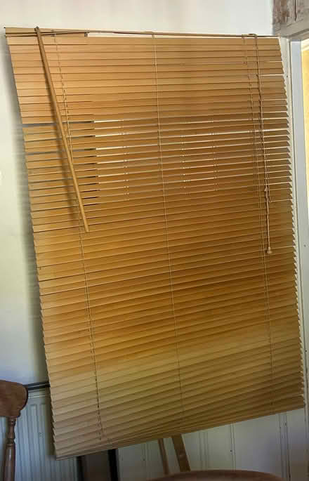 Photo of free wooden blind (Bisley Road GL5) #1