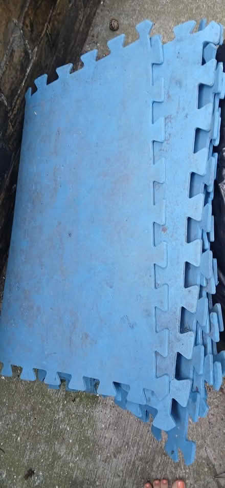 Photo of free Large blue foam squares (Ramsgate CT11) #1