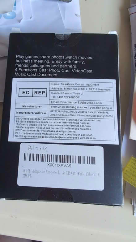 Photo of free Lightning to HDTV adapter (St Lukes) #2