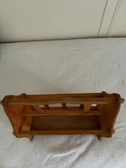 Photo of free Wood Magazine Rack (Northern Manhattan) #2