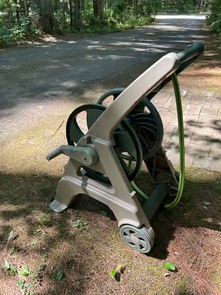 Photo of free Hose Reel Cart with wheels (Pepperell, west side.) #1