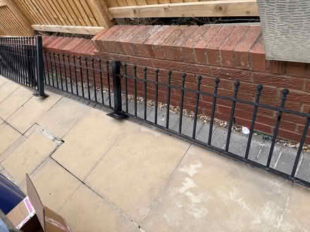 Photo of free Black gloss iron railing (Stourbridge) #3