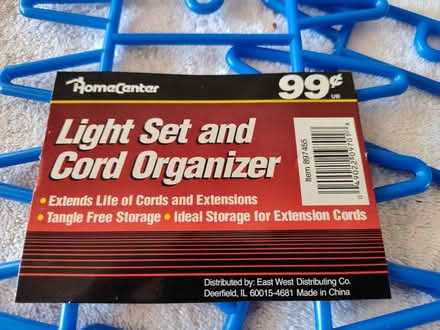 Photo of free Plastic cord or string-light holder (Saugus) #1