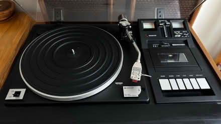 Photo of free Vintage record player & speaker (Addlestone/row Town (KT15)) #2