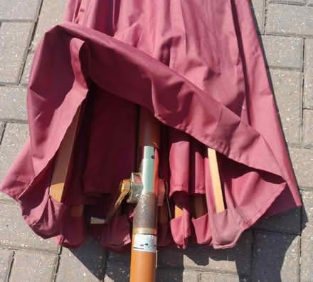 Photo of free Large garden wood frame parasol (Burgess hill RH15) #2