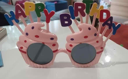 Photo of free Happy birthday glasses (Urmston Lane M32) #2