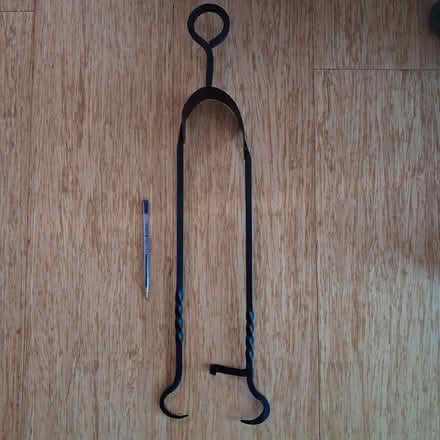 Photo of free Wrought-iron log tongs (Stoke St Milborough SY8) #1