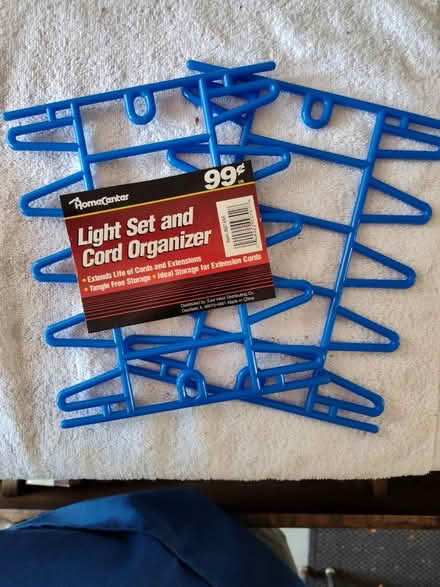 Photo of free Plastic cord or string-light holder (Saugus) #2