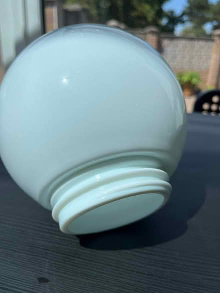 Photo of free White glass sphere from light fitting (Greaves LA1) #1