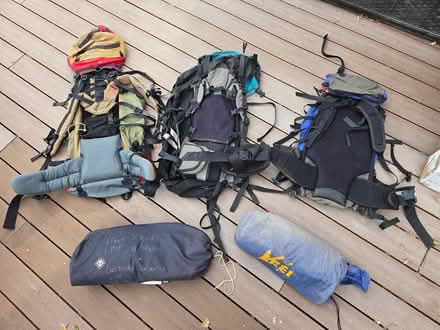 Photo of free Backpacks and tents (Marinwood (San Rafael)) #1