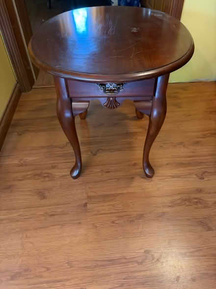 Photo of free Wood end table (Highland Heights, Ky) #1