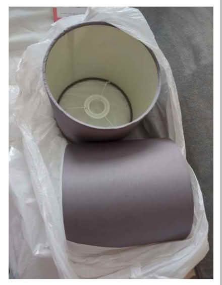 Photo of free Grey Lamp shade (TN4) #1