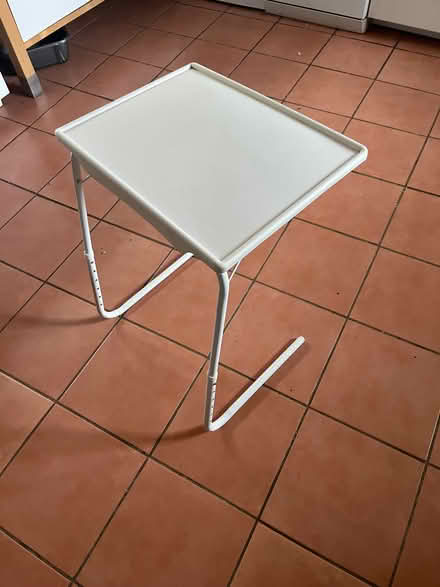 Photo of free Small folding table fits over recliner (Islip OX5) #2