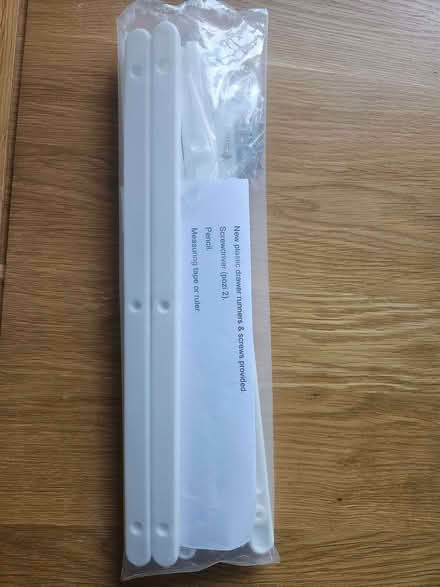 Photo of free Plastic drawer runners (West Totton SO40) #1