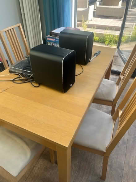 Photo of free Extendable IKEA table and 8 chairs (Teddington TW11) #2