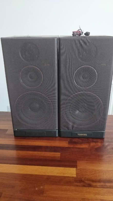 Photo of free Pair Toshiba Speakers (Tupsley HR1) #1
