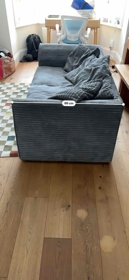 Photo of free Grey sofa (Hungerford Rd N7) #4