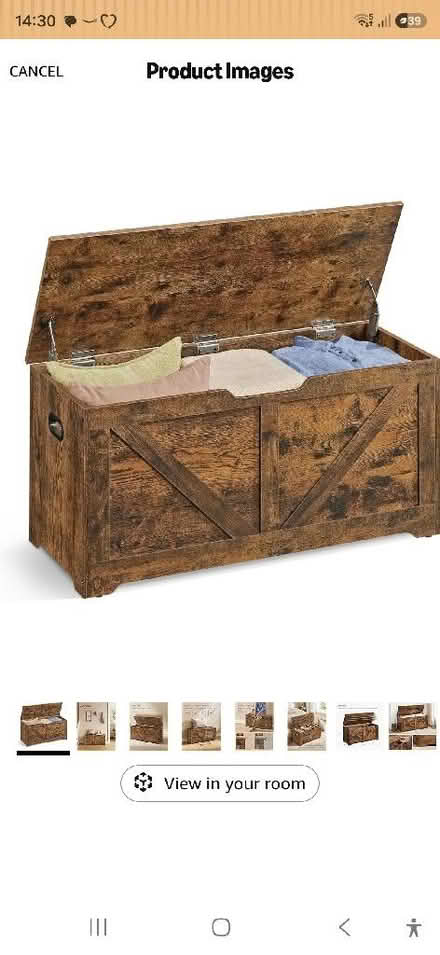 Photo of Wooden storage box for indoor use (Headington OX3) #1