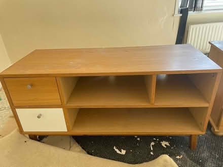 Photo of free Wooden tv stand (Bulwell Lane NG6) #1