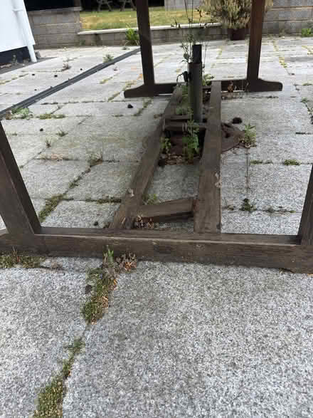 Photo of free Garden table (Highfields Caldecote) #2