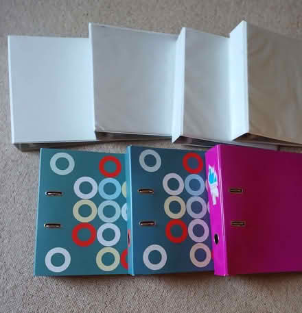 Photo of free Several A4 size files, with plastic wallets. (Heskin Green PR7) #1