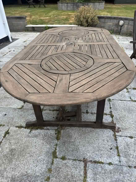 Photo of free Garden table (Highfields Caldecote) #1
