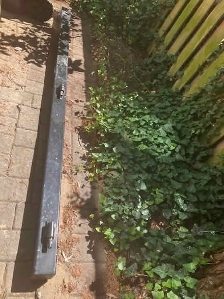 Photo of free 8-foot 4x4" iron post (north west of Bloor and Jane) #1