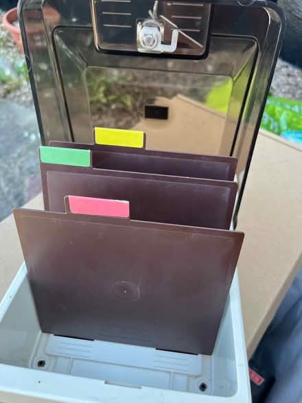 Photo of free Small filing box with key (Sanderstead CR2) #2