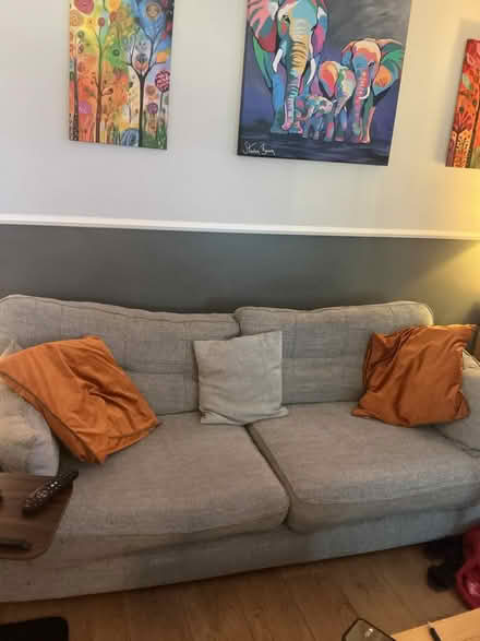 Photo of free 3 seater sofa, and 2 seater sofa bed. (Hednesford WS12) #2