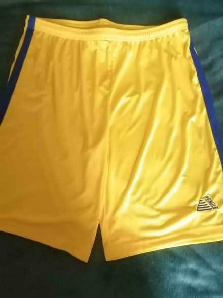 Photo of free Two paird Pendle yellow shorts (Worcester) #1