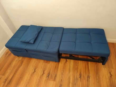 Photo of free Convertible chair bed with side pockets. (St. John's Wood NW8) #1