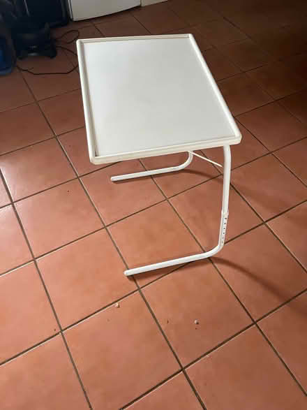 Photo of free Small folding table fits over recliner (Islip OX5) #1