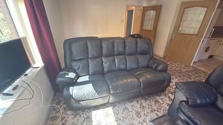 Photo of free Reclining sofa and chair (Golborne WA3) #4
