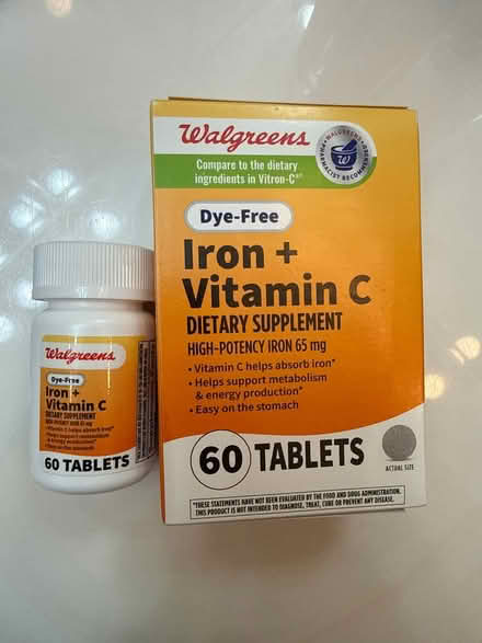 Photo of free Iron plus Vitamin C tablets (Bloomingdale) #1
