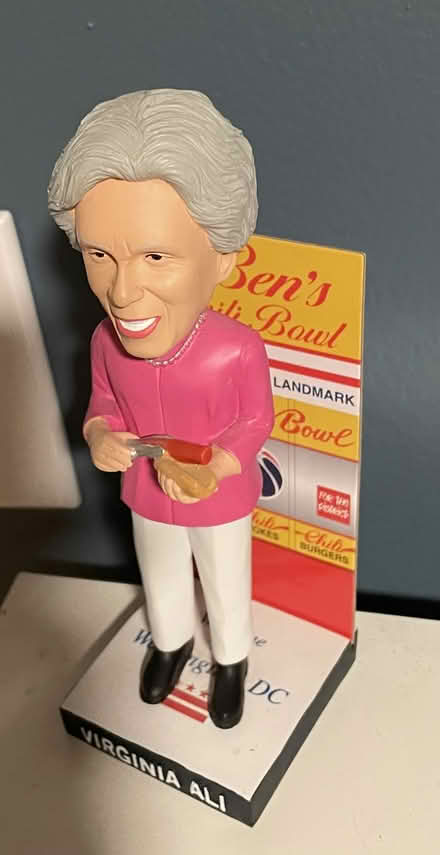 Photo of free Virginia Ali bobblehead (12th & Otis Streets NE) #3