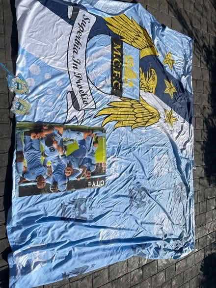 Photo of free Man City wall stickers, poster, (Kirkstall LS5) #1