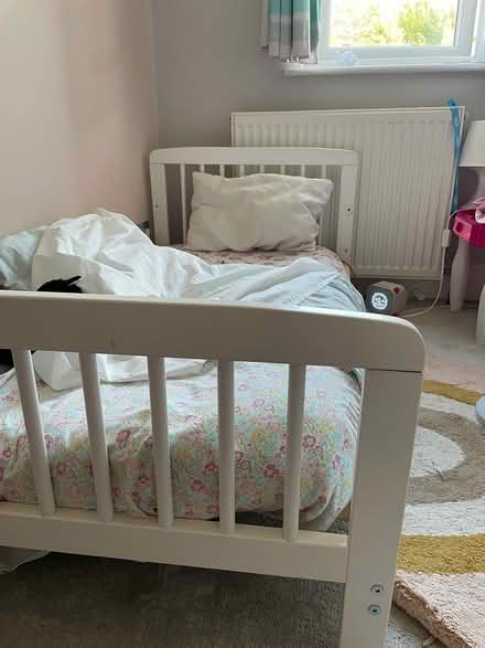 Photo of free White toddler bed (Oldfield Park BA2) #2