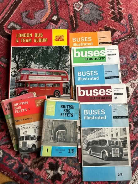 Photo of free 1960s bus books (Windsor SL4) #1
