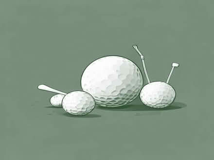 Photo of Golf balls golf clubs golf bags (Middle Deal CT14) #1