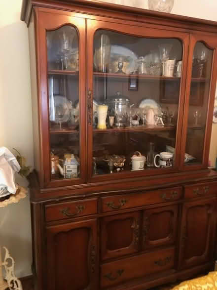 Photo of free china cabinet likenew (leisure world silver spring) #1