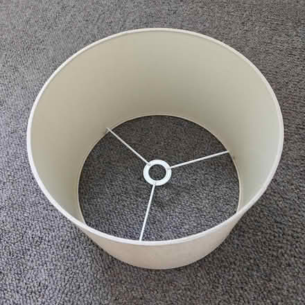 Photo of free Cream lamp shade 28cm diameter, 20cm tall (Barwick-in-Elmet LS15) #3