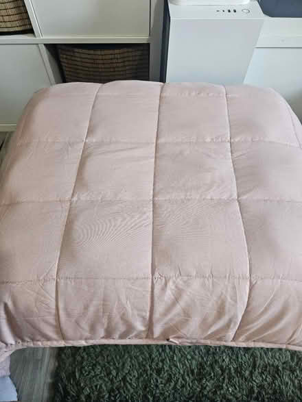 Photo of free Pink weighted blanket (Clapham Common SW4) #1