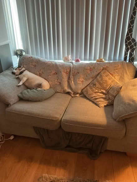 Photo of free 3 seater sofa, and 2 seater sofa bed. (Hednesford WS12) #1