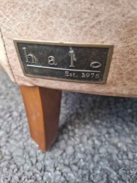 Photo of free Old leather tub chair (BA2 Oldfield Park) #2