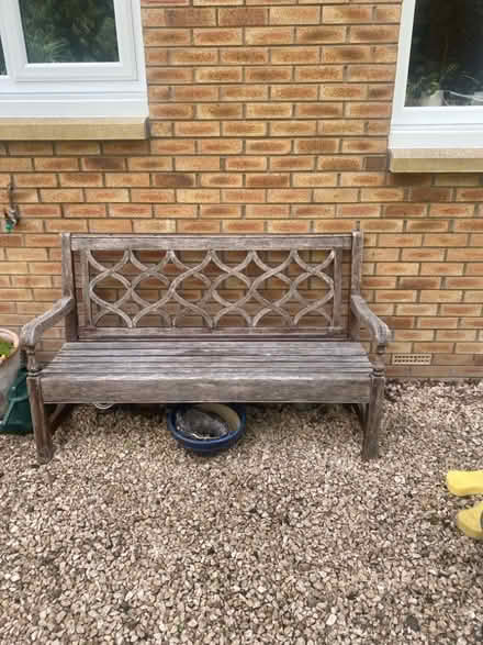 Photo of free Two benches and outside table and 4 chairs (East Mains G74) #3